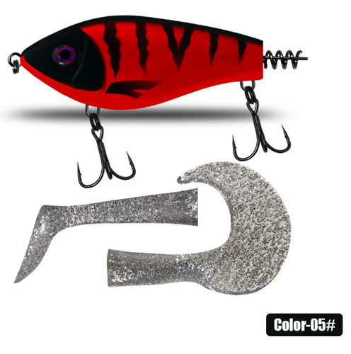Dexter 2pc 18cm guppie pike - 1+2pc,
