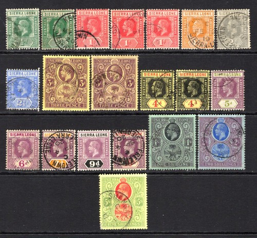 Sierra leone kgv - ,