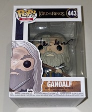 SIGNED IAN MCKELLEN GANDALF FUNKO POP AUTHENTIC RARE LORD OF THE RINGS