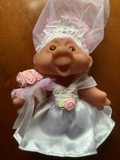 Vintage 1986 DAM 5" Troll Doll