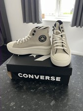 Flatform Converse Size 4 Beige