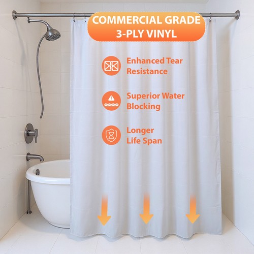 Heavy duty vinyl shower - heavy,