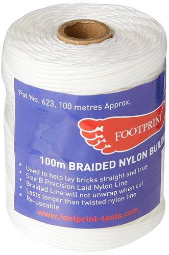 Footprint bricklayers line - footprint,