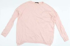 Zara Knit Womens Pink Round