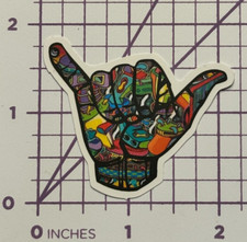 YOLO Hippie Hand - Vinyl Decal