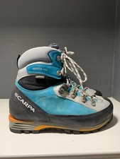 Scarpa Women’s Manta Pro GTX Waterproof Boots Size 5.5 UK Or 39 EU Turquoise