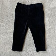 Zara Baby Boy Smart Suit Wedding Velvet Navy Trousers 9-12 Months Party