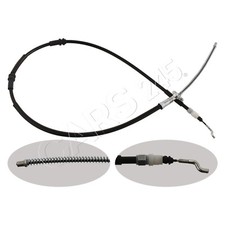 SWAG Rear Parking Brake Cable