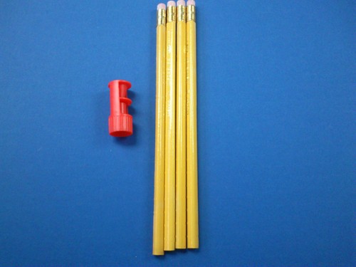 Berol triangular rubber - triangular, tipped