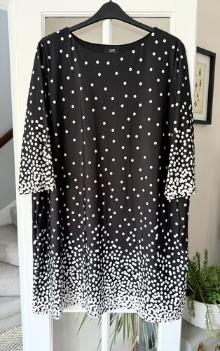 Wallis black white - wallis, polka