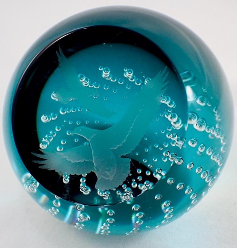 Caithness glass paperweight - caithness,