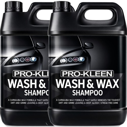 Prokleen wash wax - wash, car