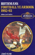 ROTHMANS FOOTBALL YEARBOOK