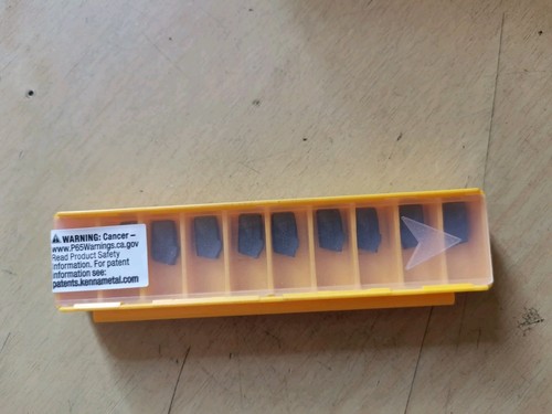 Kennametal carbide parting - 10,