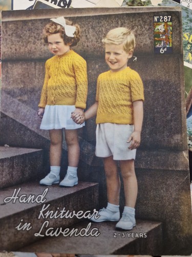 Lavenda 287 knitting - knitting, pattern