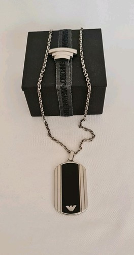 Emporio armani dog tag - emporio,