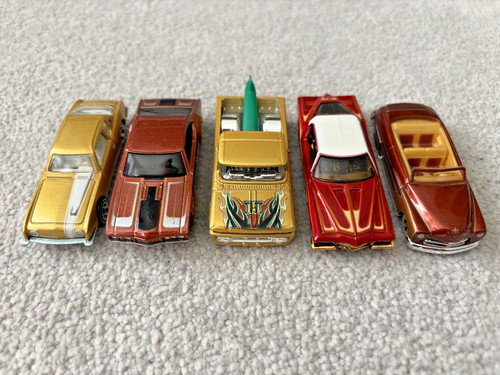 Hot wheels job lot treasure - lot, 5x