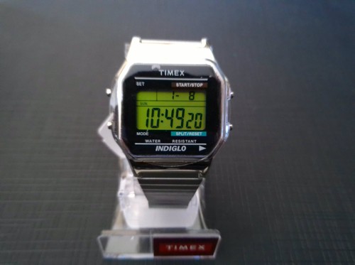 Timex indiglo silver - timex, stainless