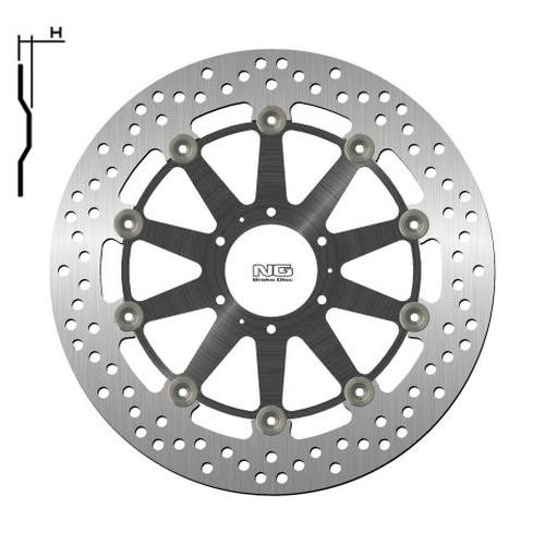 Front brake disc - front, honda