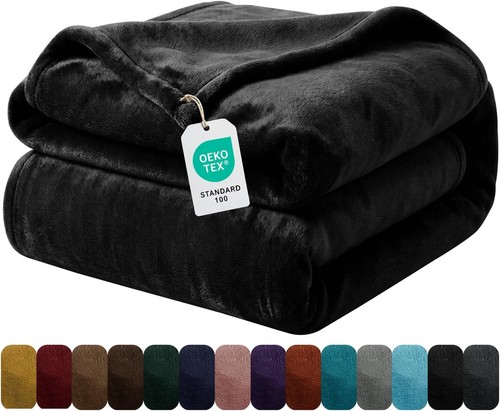 Soft fleece throw blanket sofa - soft,