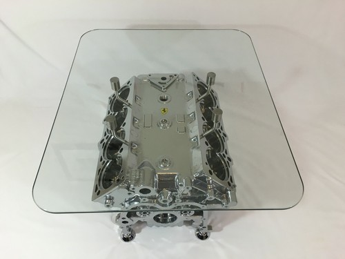 Ferrari engine block coffee - ferrari, v8