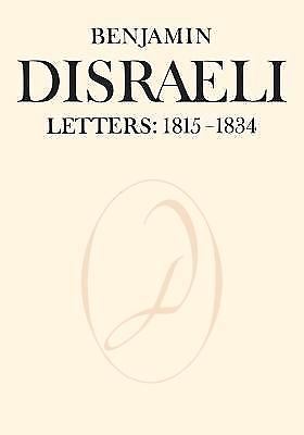 Benjamin disraeli letters - letters, by