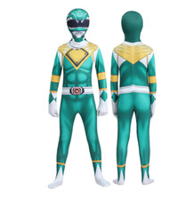 Kids Rangers Cosplay Power Costumes Jumpsuit Bodysuits Party Fancy Dress Outfit