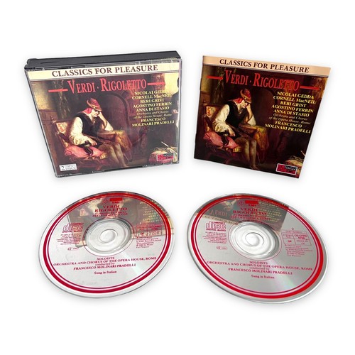 Verdi rigoletto 2cd set gedda - verdi,