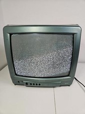 Matsui Retro TV CRT 1409R Retro Gaming 14” Metallic Green