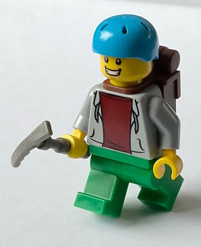 Lego mountaineer climber - lego,
