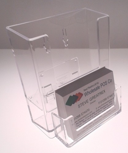 Leaflet holder business - a6,