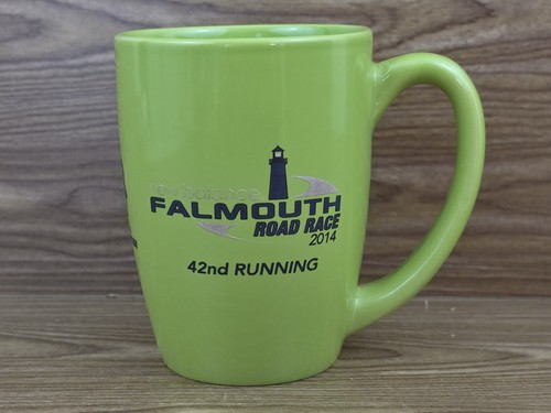 Falmouth road race coffee mug - road,