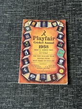 Playfair Cricket Annual 1958