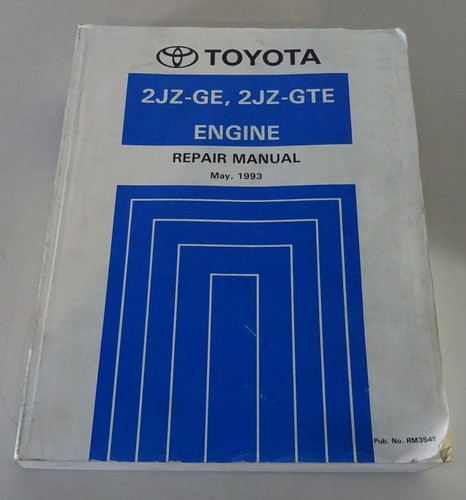 Workshop manual toyota 2jz - toyota, 2jz-gte