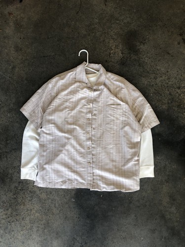 Y2k tan pin stripe - tan,