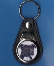Dog Keyring Staffordshire Bull