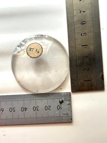Verge fusee pocket watch glass - pocket,