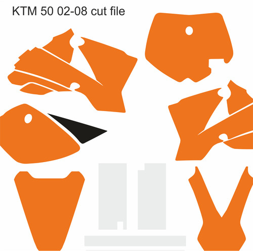 Ktm motocross vector - motocross, mx