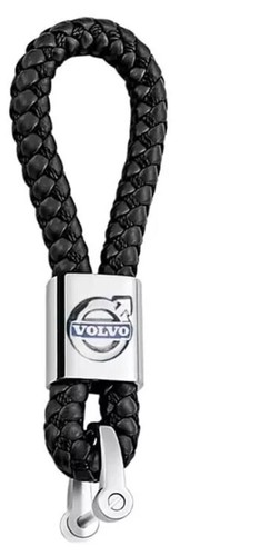 Volvo chrome metal leather - metal,