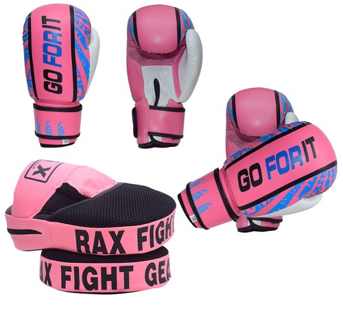 Kids boxing gloves and pads - gloves,