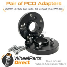 Adapters 4x100 57.1 to 5x130