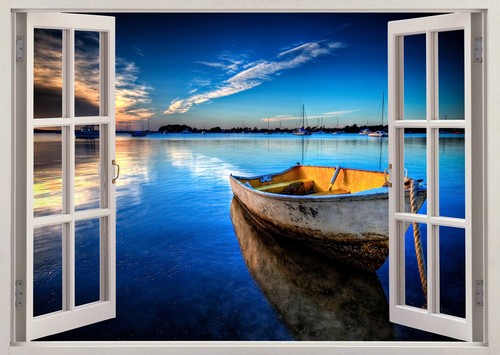 Nature beach water sunset - sunset, boat