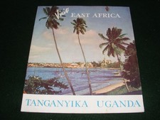 VINTAGE BOOKLET GUIDE TANGANYIKA UGANDA EAST AFRICA