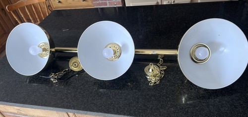 Snooker triple gold lamps - snooker,