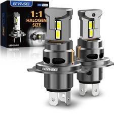 2x H4 LED Headlight Bulbs 70W