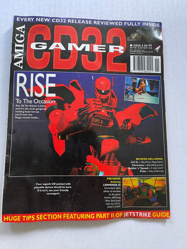 Amiga cd32 gamer magazine - amiga,