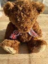 WHSmith Soft Plush Brown Teddy