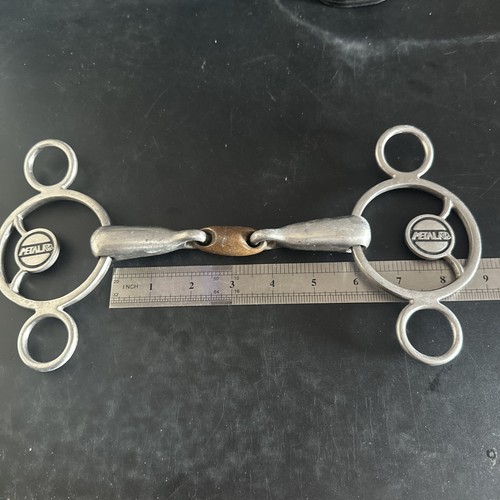 Metalab gag bit with link - bit,