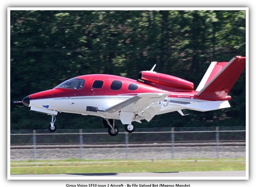 Cirrus vision sf50 issue - vision, 3
