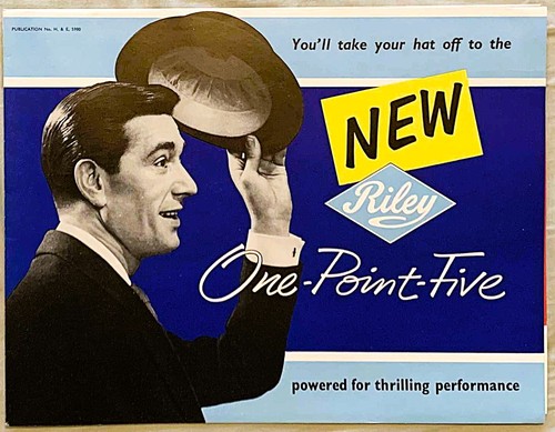 Riley one point five - riley, brochure